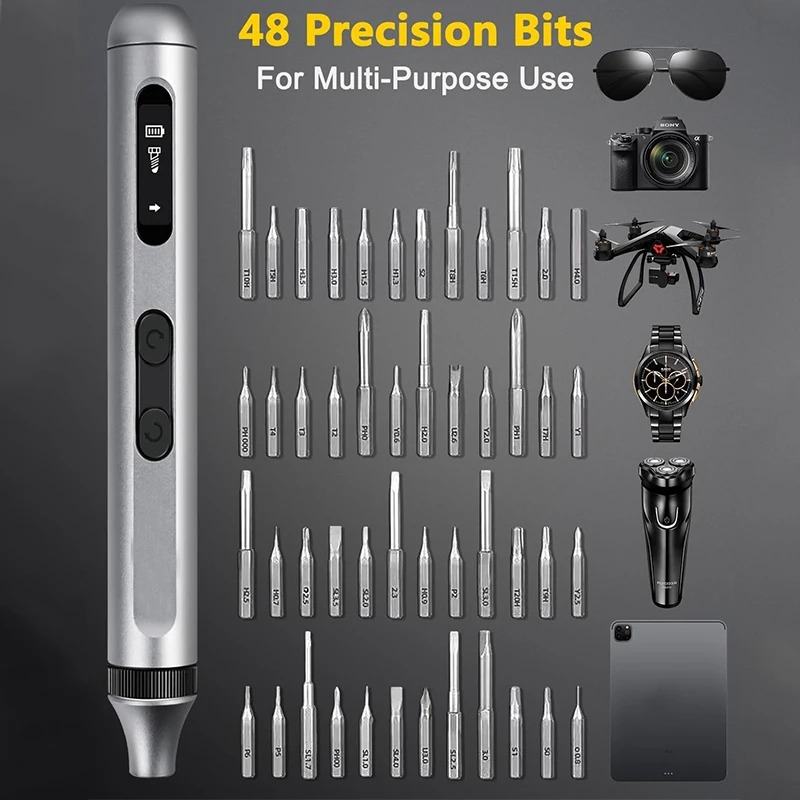 Magnetic Electric Screwdriver  - Electric Screwdriver Rechargeable Usb recension och pris