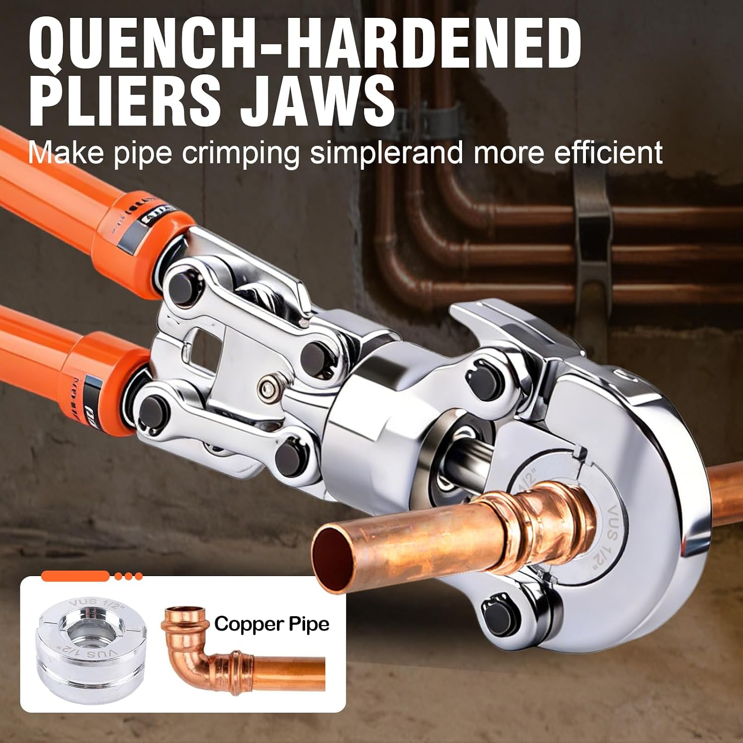 Copper Pipe Crimping Tool Kit, - Plumbing recension och pris
