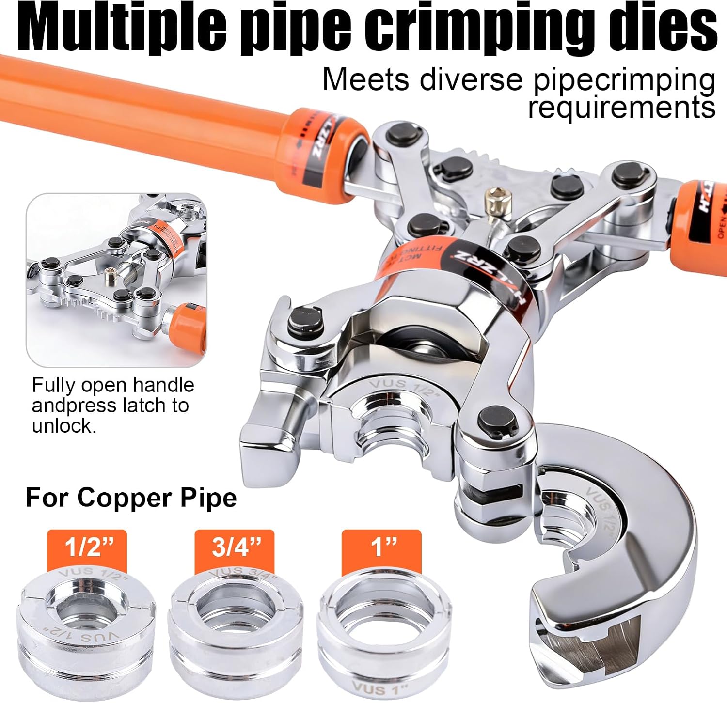 Copper Pipe Crimping Tool Kit, - Plumbing recension och pris