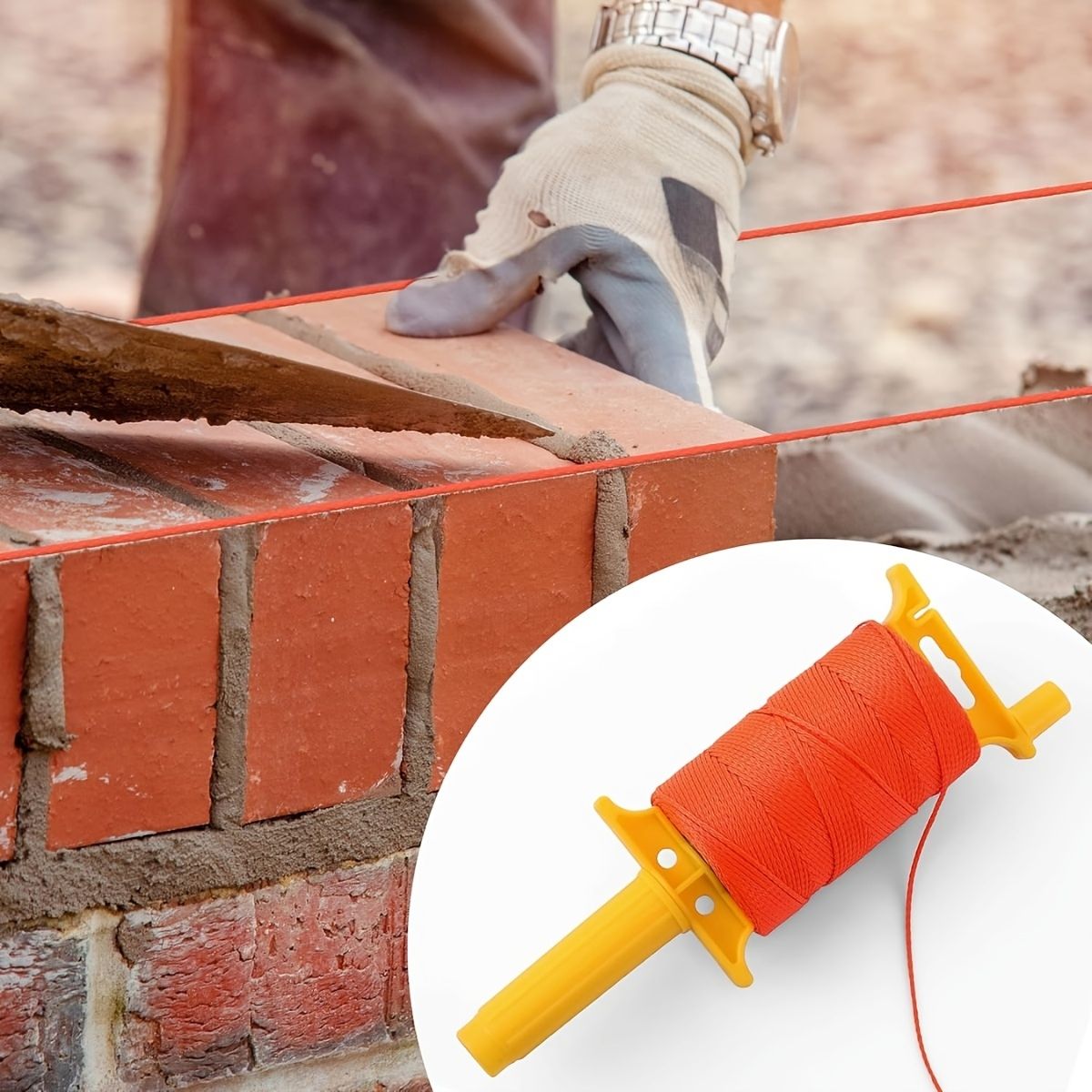 Mason Line with Handle with Re - Garden Tools recension och pris