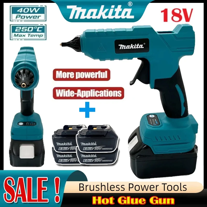 Makita Cordless Electric Handh - Hot Melt Glue Gun Cordless recension och pris