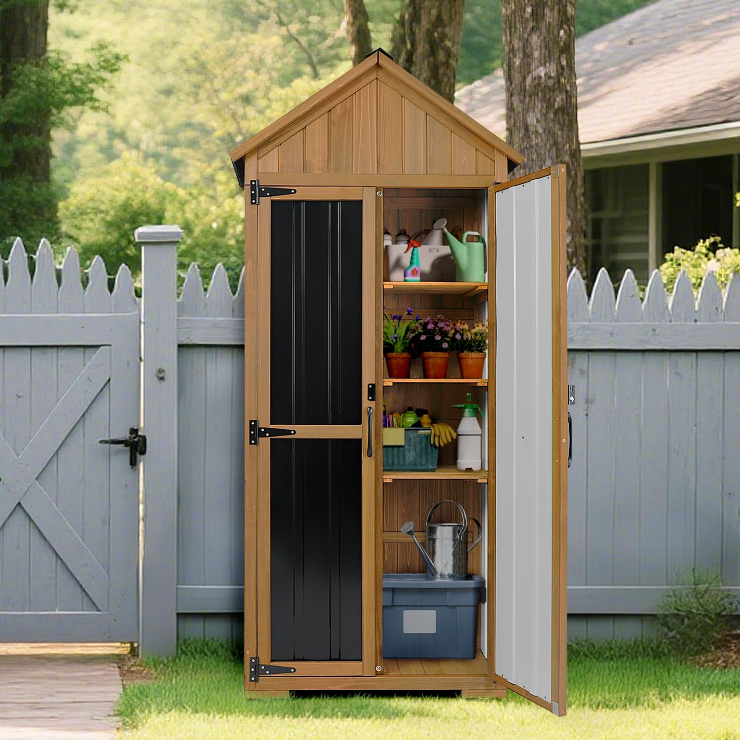Outdoor Storage Cabinet Waterp - Garden Tools recension och pris