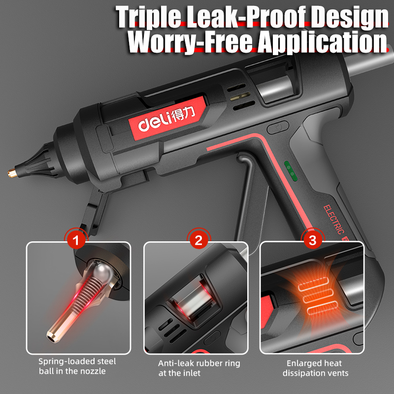 DELI 300W Hot Melt Glue Gun DI - Hot Melt Glue Gun Cordless recension och pris