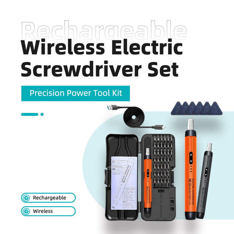 Electric Screwdriver Set CRV P - Electric Screwdriver Rechargeable Usb recension och pris