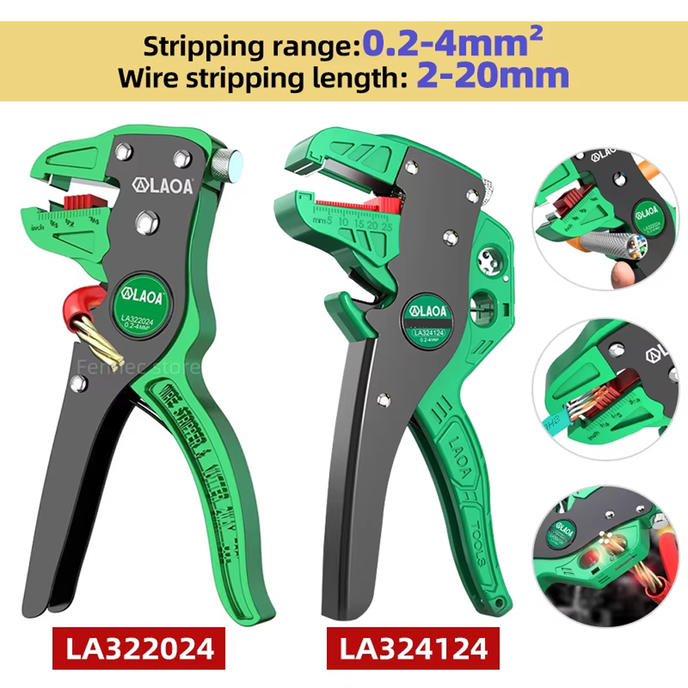 LAOA Wire Stripper Tools Cable - Automatic Wire Stripper Cutter recension och pris