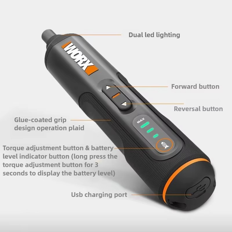 3.6V Mini Electrical Screwdriv - Electric Screwdriver Rechargeable Usb recension och pris