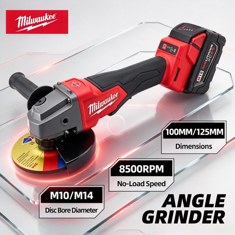 New Original Genuine Milwaukee - Brushless Angle Grinder Battery Powered recension och pris